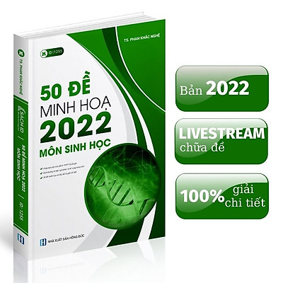 [Tải ebook] Bộ đề minh họa 2022 – Sách ID 50 Đề thi trắc nghiệm môn Sinh học thầy Phan Khắc Nghệ PDF