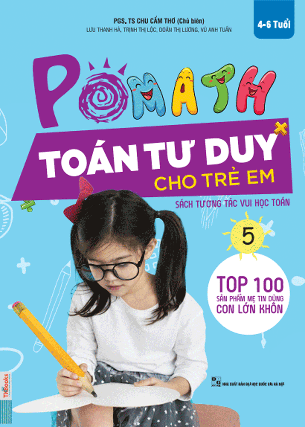 POMath - Toán Tư Duy Cho Trẻ Em 4-6 Tuổi Tập 5