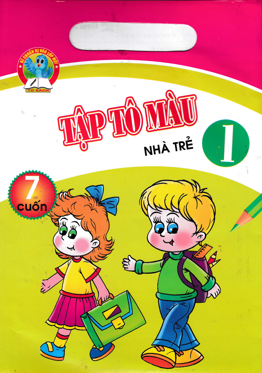 Bộ Túi Tập Tô Màu Nhà Trẻ Tập 1 (7 Cuốn)