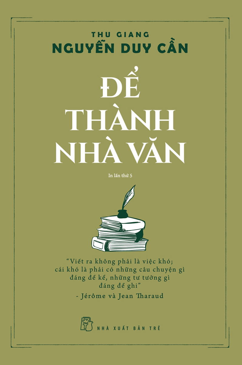 Để Thành Nhà Văn