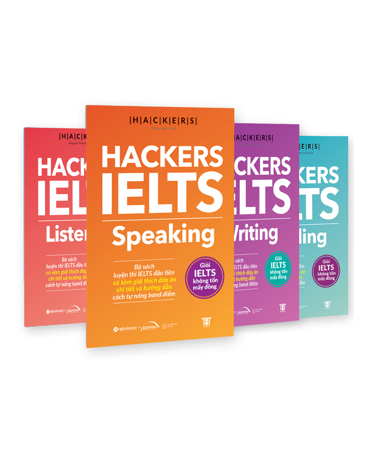 Hackers IELTS (Trọn Bộ 4 Cuốn)