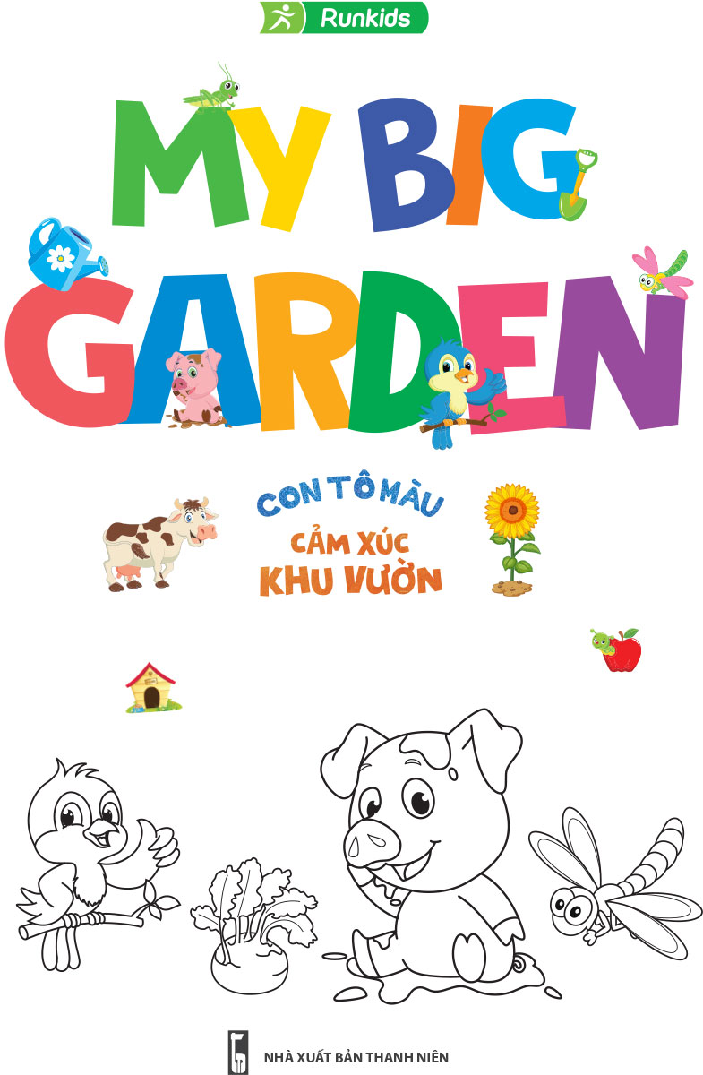 My Big Garden Con Tập Tô Cảm Xúc Khu Vườn