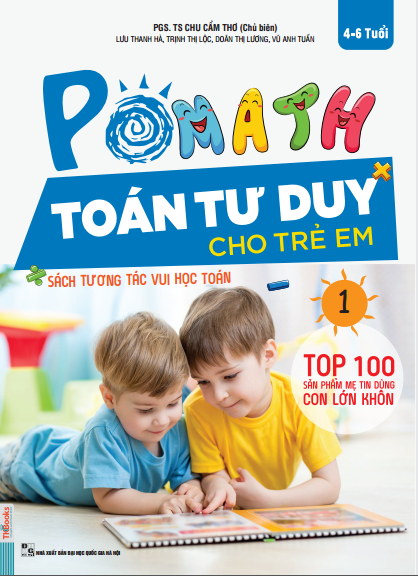 POMath - Toán Tư Duy Cho Trẻ Em 4-6 Tuổi Tập 1