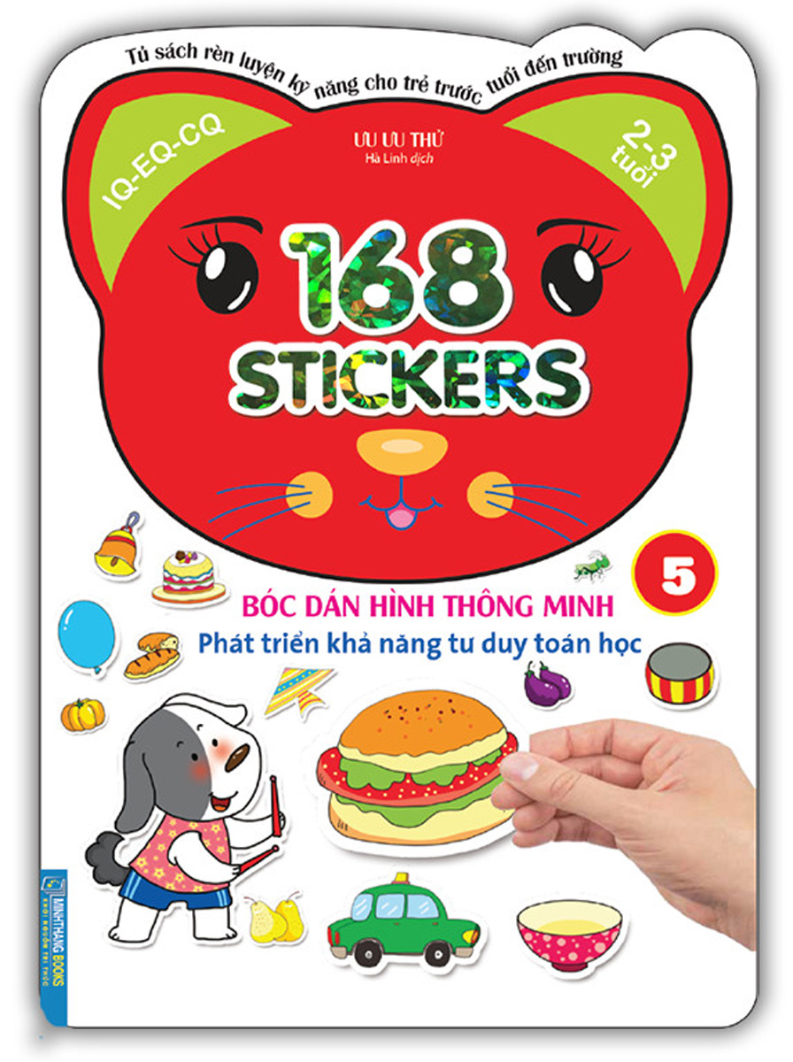 Bóc Dán Hình Thông Minh Phát Triển Khả Năng Tư Duy Toán Học - 168 Sticker (Quyển 5)