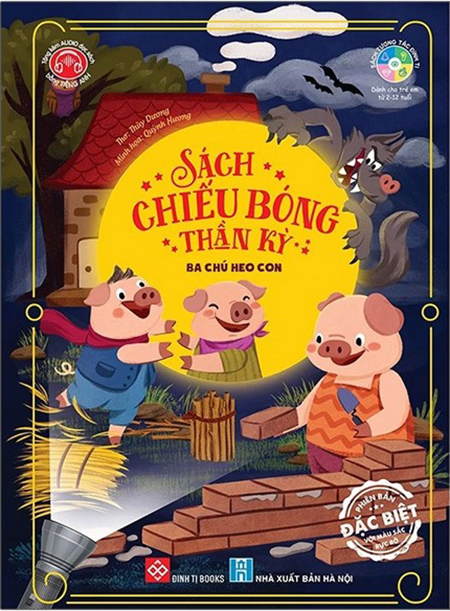 Sách Chiếu Bóng Thần Kỳ - Ba Chú Heo Con