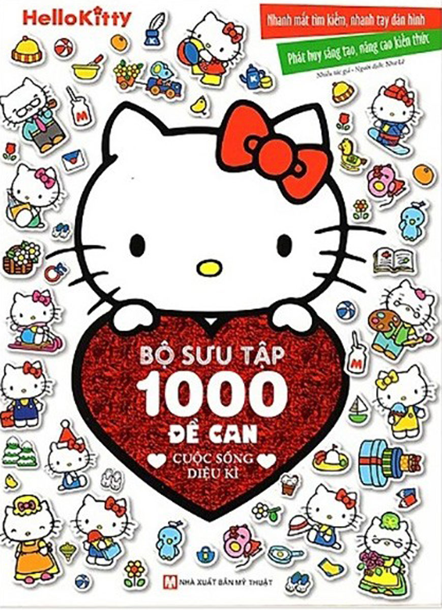 Hello Kitty - Bộ Sưu Tập 1000 Đề Can - Cuộc Sống Diệu Kì