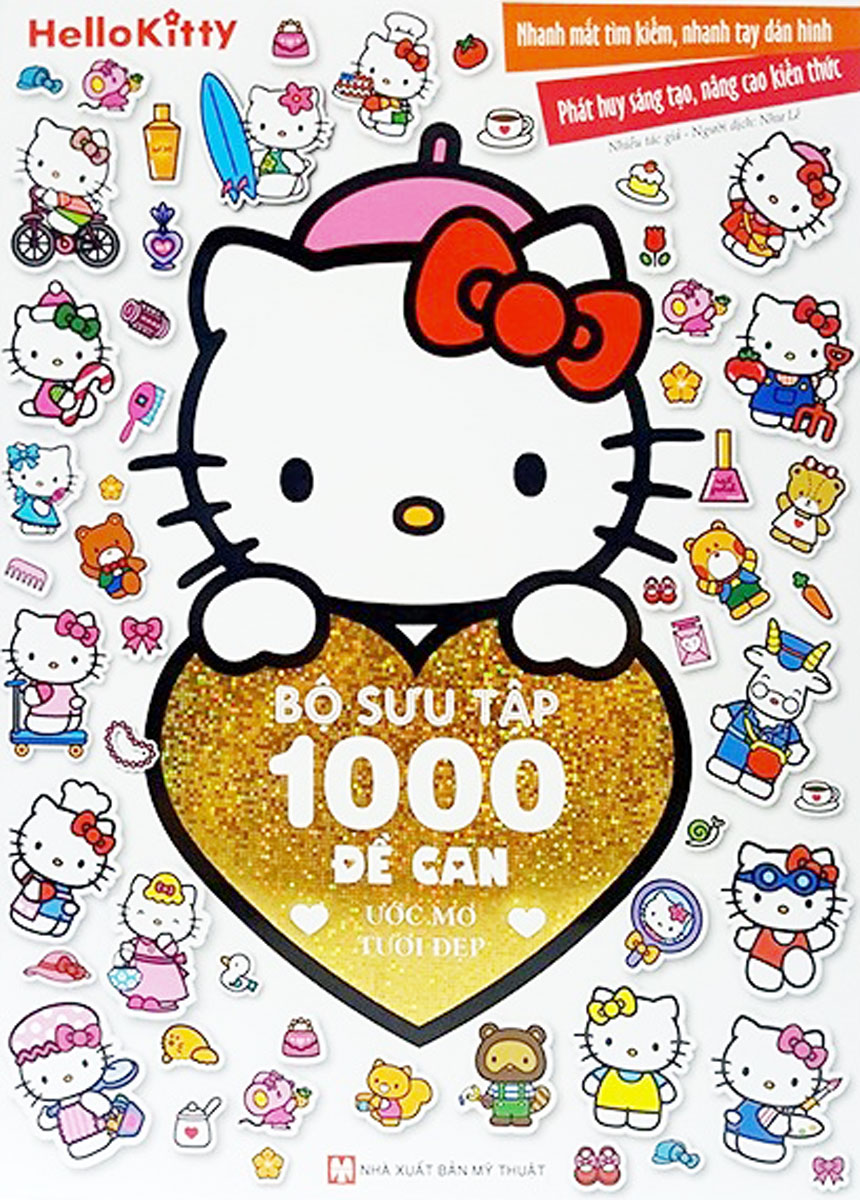 Hello Kitty - Bộ Sưu Tập 1000 Đề Can - Ước Mơ Tươi Đẹp