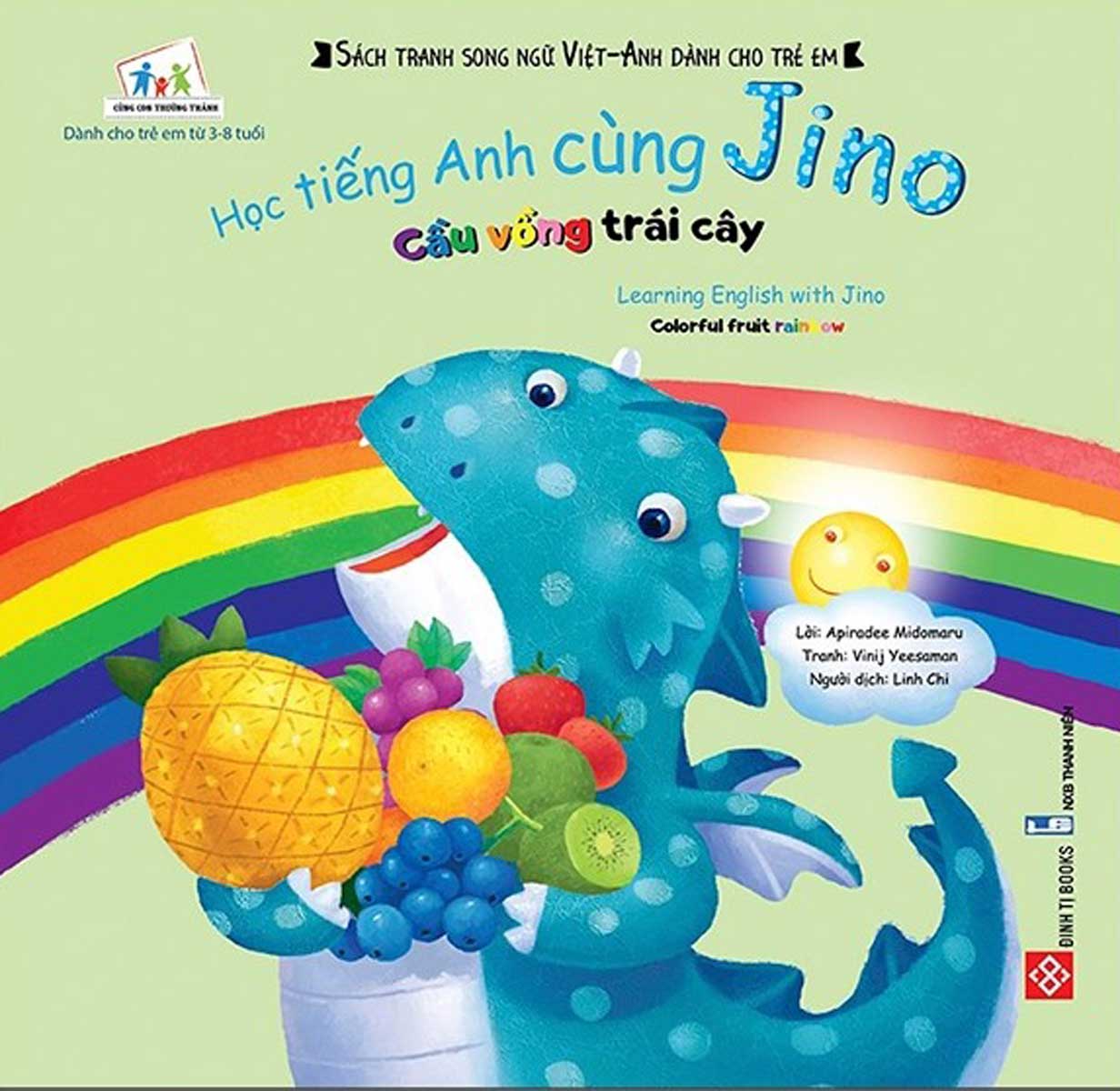 Học Tiếng Anh Cùng Jino - Learning English With Jino - Cầu Vồng Trái Cây - Colorful Fruit Rainbow