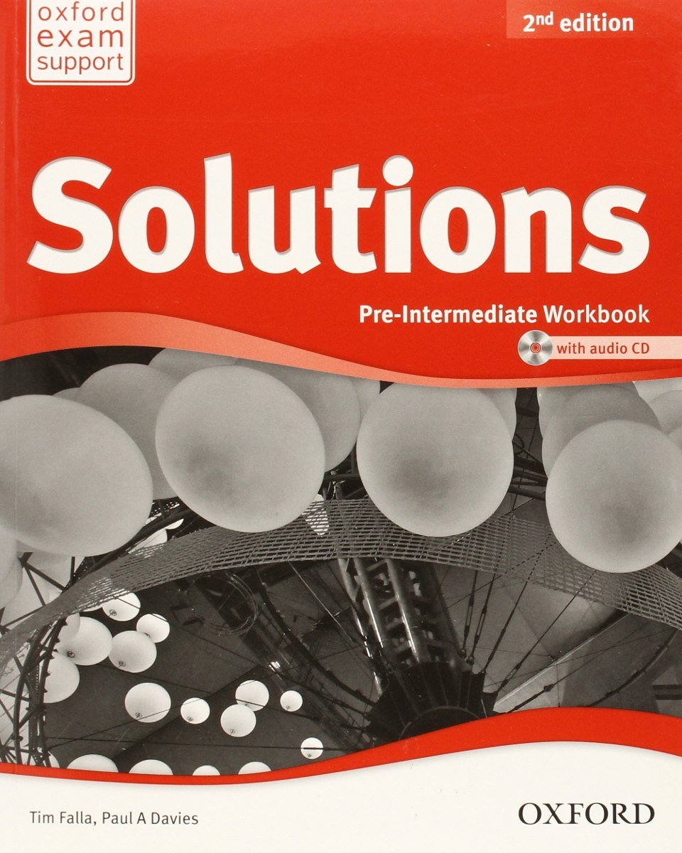Solutions Pre-Intermediate WorkBook 2nd Edition ( with audio CD )