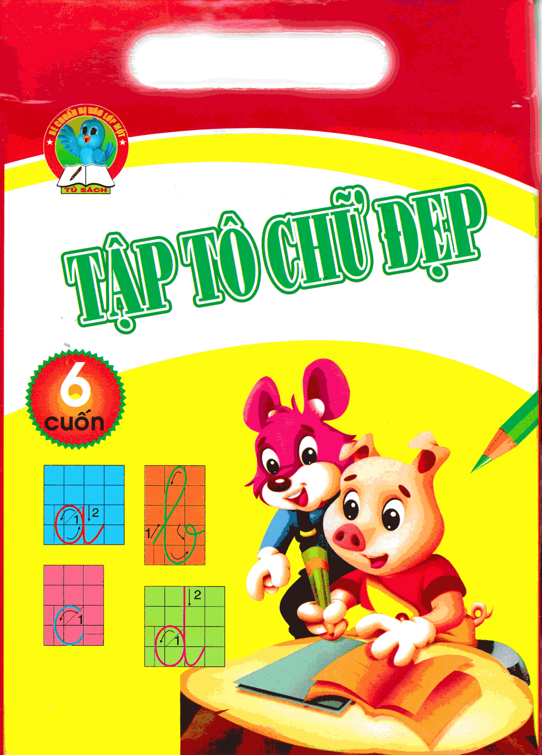 Bộ Túi Tập Tô Chữ Đẹp ( 6 Cuốn )