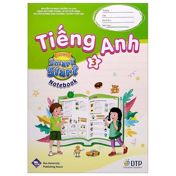 Tiếng Anh 3 I-Learn Smart Start - Notebook