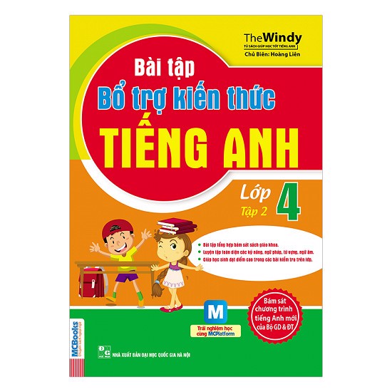 Bài Tập Bổ Trợ Kiến Thức Tiếng Anh Lớp 4 (Tập 2)