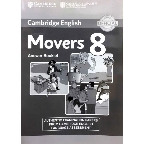 Cambridge Young Learners English Tests Movers 8 Answer Booklet