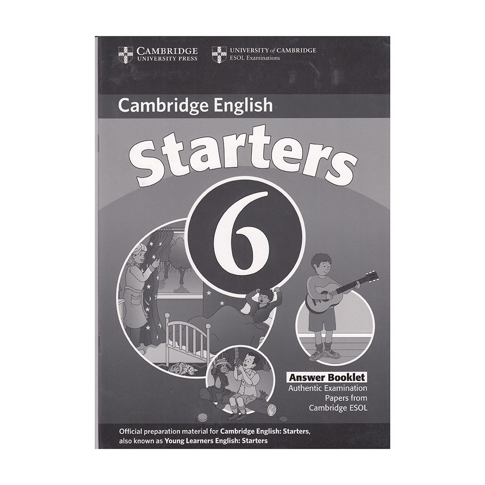 Cambridge Young Learners English Tests Starters 6 Answer Booklet