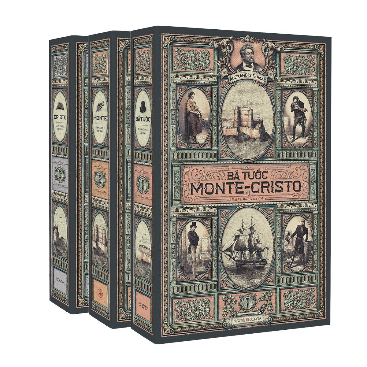[Tải ebook] Bá Tước Monte-Cristo – Bộ 3 Tập PDF