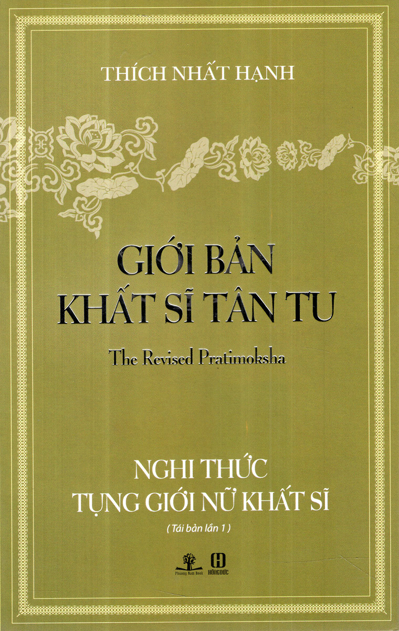 Giới Bản Khất Sỹ Tân Tu - Nghi Thức Tụng Giới Nữ Khất Sĩ