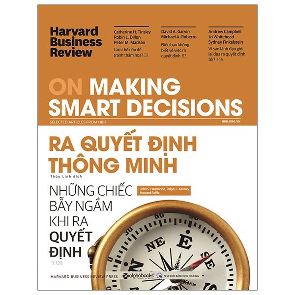 Harvard Business Review On Making Smart Decisions - Ra Quyết Định Thông Minh