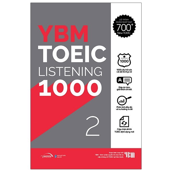 YBM Toeic Listening 1000 - vol 2 229k