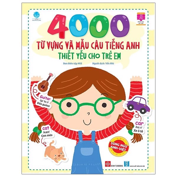 4000 Từ Vựng Và Mẫu Câu Tiếng Anh Thiết Yếu Cho Trẻ Em
