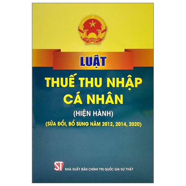 [Tải ebook] Luật Thuế Thu Nhập Cá Nhân PDF