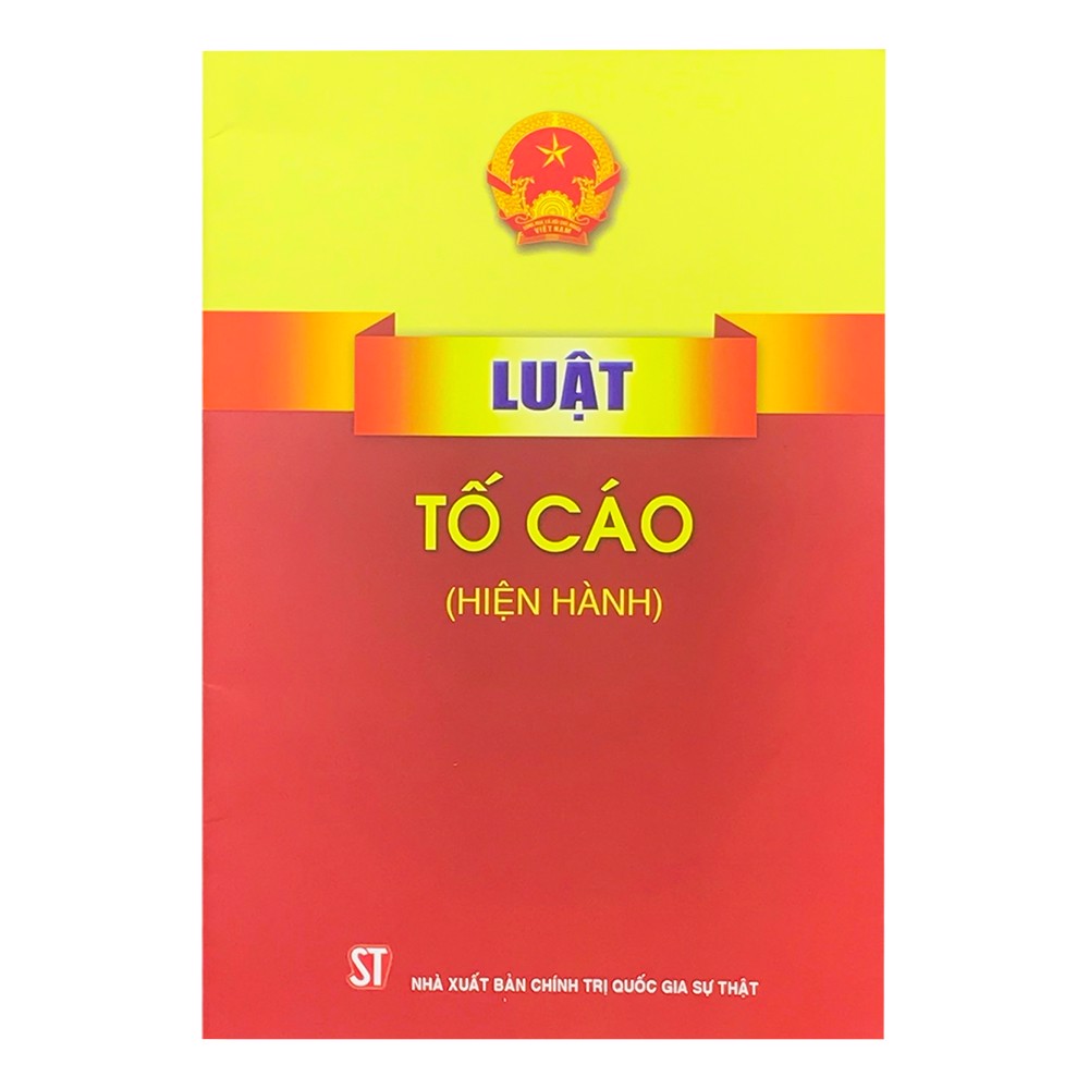 Luật Tố Cáo ( Hiện Hành )