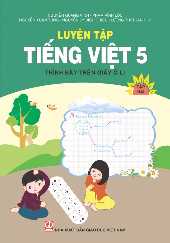 Luyện Tập Tiếng Việt 5 - Tập 2 (Trình Bày Trên Giấy Ô Li)