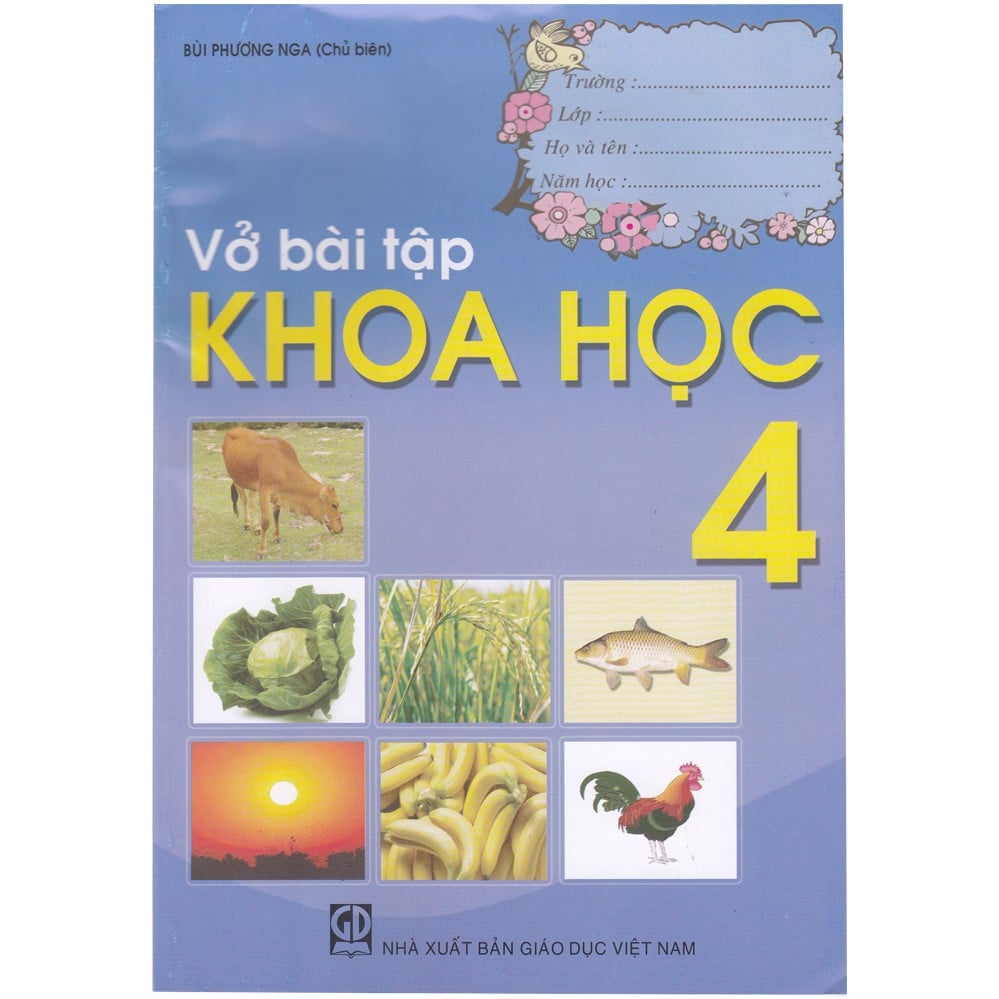 Vở Bài Tập Khoa Học Lớp 4